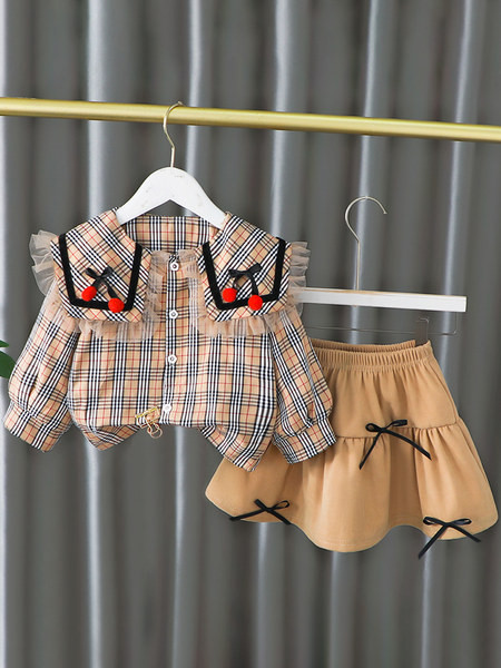 Kétrészes, szalagos gyerekkészlet - lányoknak