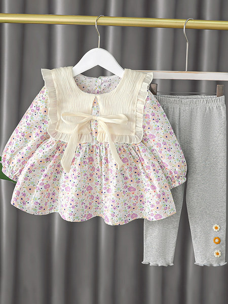 Gyerekkészlet lányoknak színes blúzzal