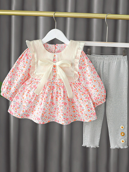 Gyerekkészlet lányoknak színes blúzzal