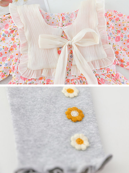 Gyerekkészlet lányoknak színes blúzzal