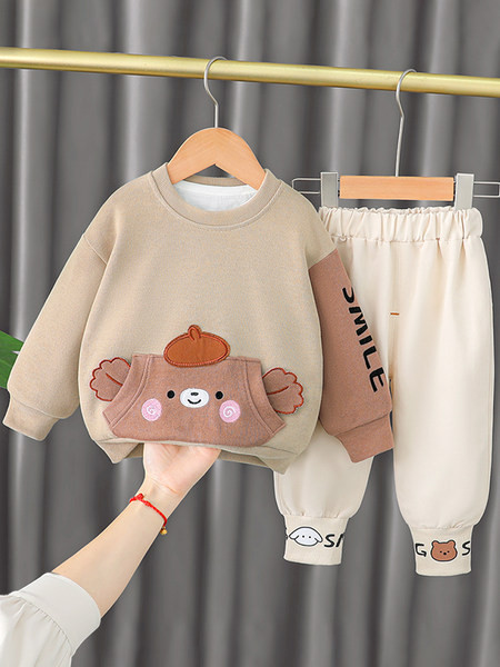 Kevadine komplekt tüdrukutele pükstega pluus