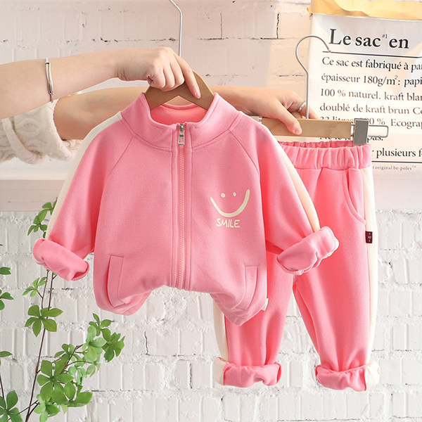 Dječji komplet dvodijelni sweatshirt sa hlačama za djevojčice