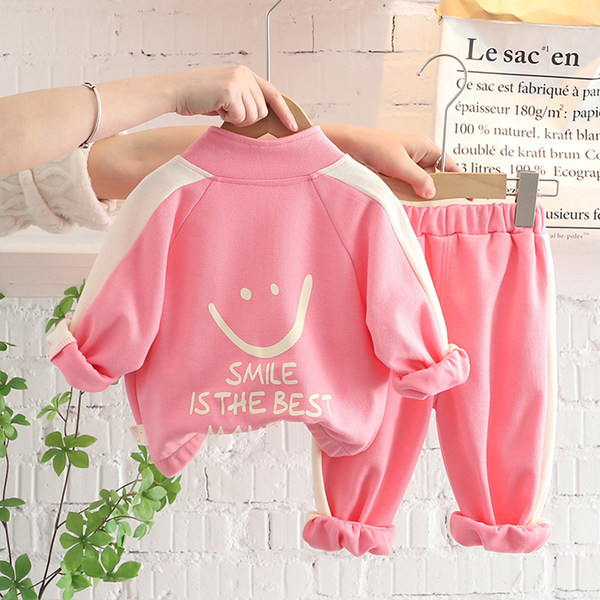 Dječji komplet dvodijelni sweatshirt sa hlačama za djevojčice