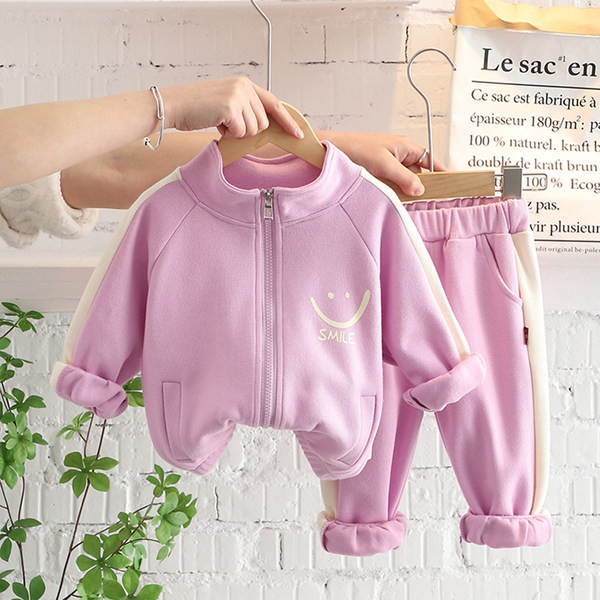 Dječji komplet dvodijelni sweatshirt sa hlačama za djevojčice