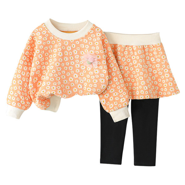 Moodne lastekomplekt tüdrukutele