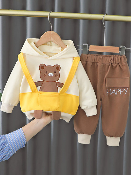 Gyerek szett kapucnival három színben lányoknak