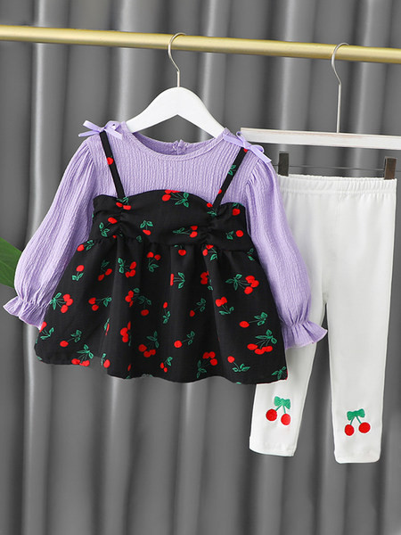 Gyermek szett hímzéssel - lányoknak