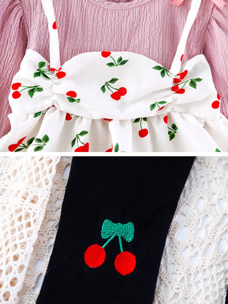 Gyermek szett hímzéssel - lányoknak