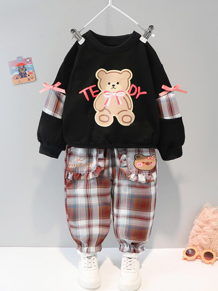 Παιδικό σετ δύο μέρη για κορίτσια με απλικέ