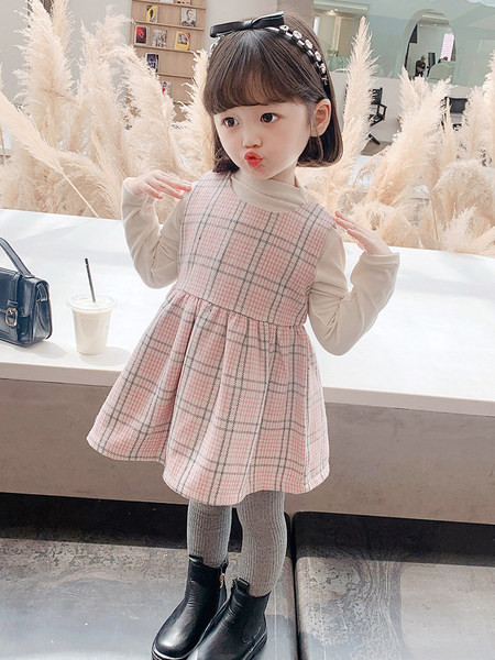 Nööpidega lastepleedi komplekt tüdrukutele