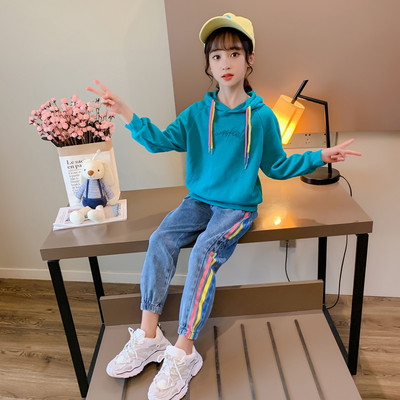 Igapäevane lastekomplekt tüdrukutele - kaheosaline