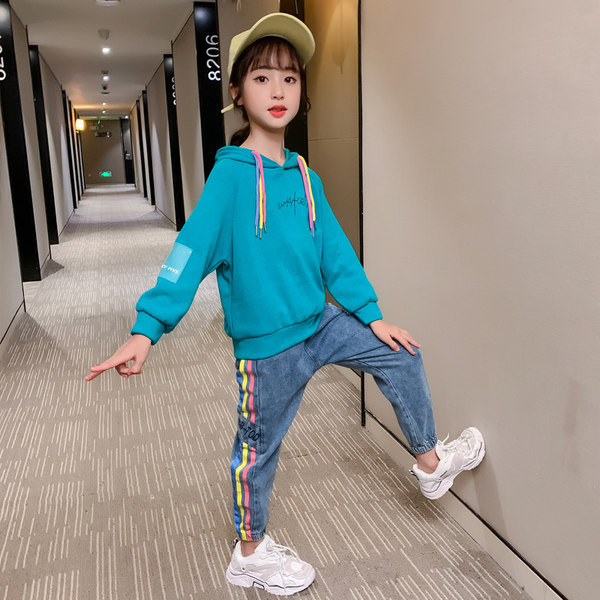 Igapäevane lastekomplekt tüdrukutele - kaheosaline