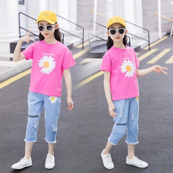 Dječji komplet traperice i majica - za djevojčice