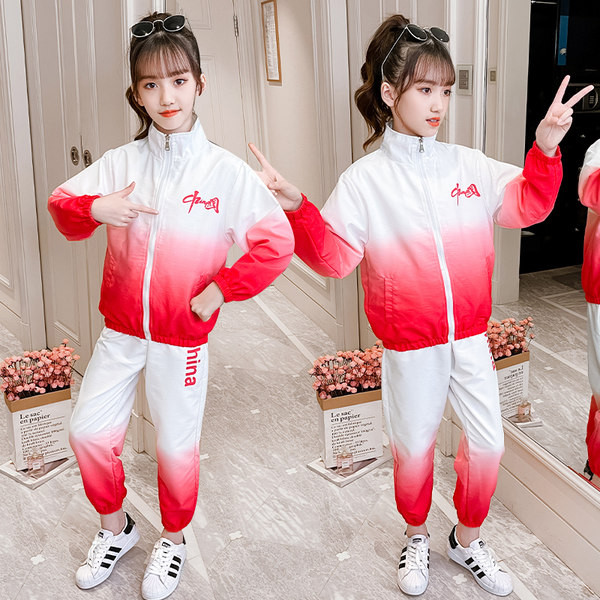 Kétrészes sport gyerekkészlet - lányoknak