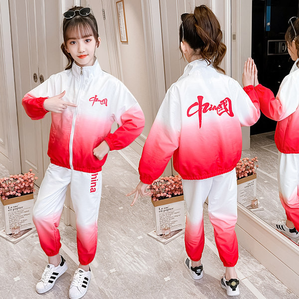 Kétrészes sport gyerekkészlet - lányoknak