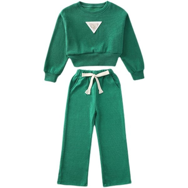 Dnevni dječji samt set za djevojčice