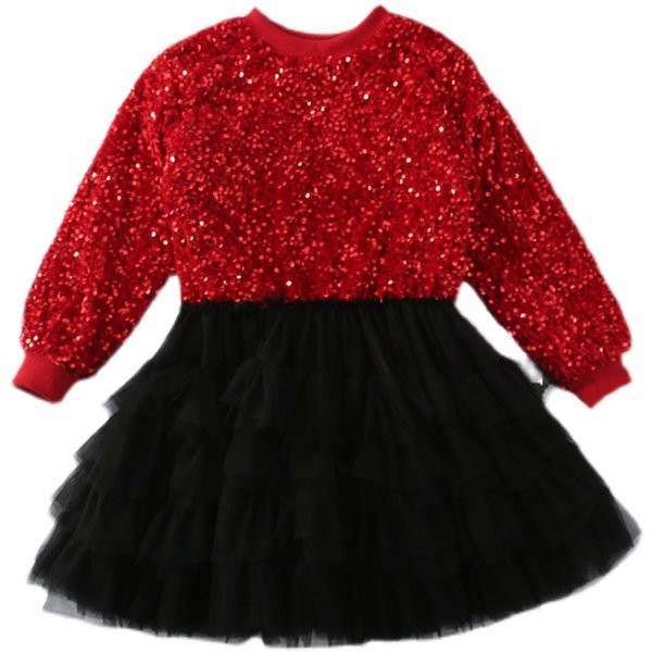 Modern gyerekruha tüllel és flitterekkel