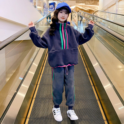 Kaheosaline laste talvekomplekt tüdrukutele