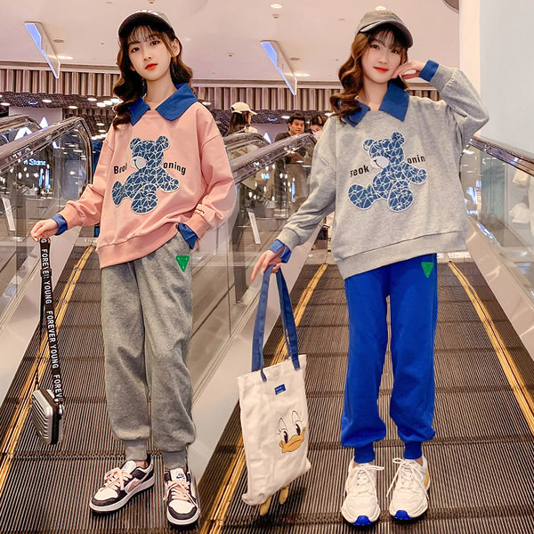 Dječji komplet bluze s vezom i donjeg rublja za djevojčice