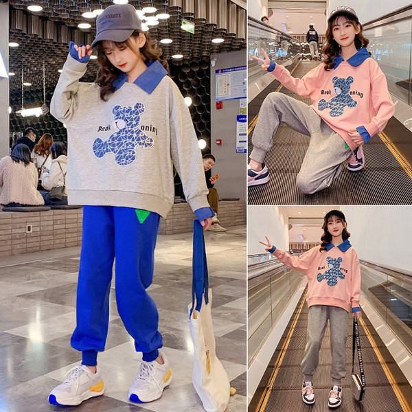 Dječji komplet bluze s vezom i donjeg rublja za djevojčice