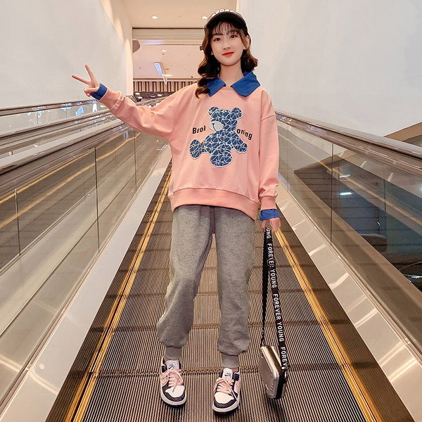 Dječji komplet bluze s vezom i donjeg rublja za djevojčice