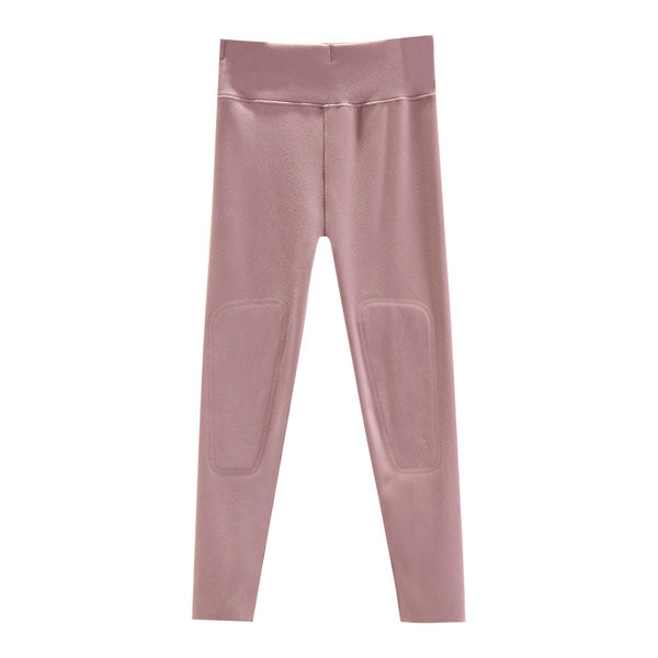 Női leggings magas derékkal és foltokkal