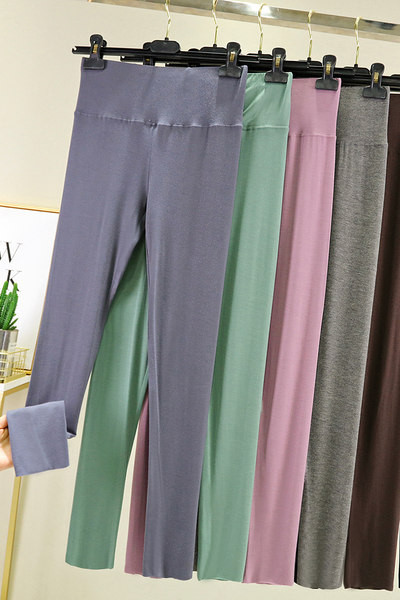 Γυναικείο casual κολάν μονόχρωμο - μακρύ μοντέλο