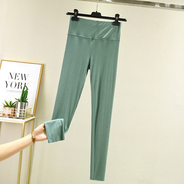 Γυναικείο casual κολάν μονόχρωμο - μακρύ μοντέλο