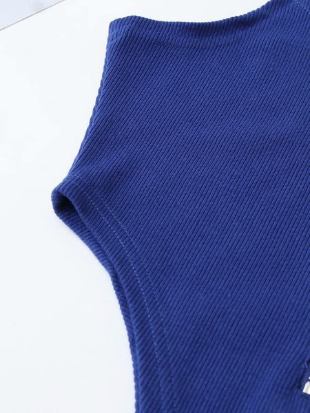 Ženski bodi s tankim naramenicama i patentnim zatvaračem - tip crotop