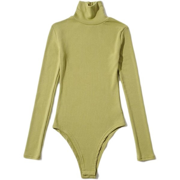 Polsterdatud naiste keha polo kraega