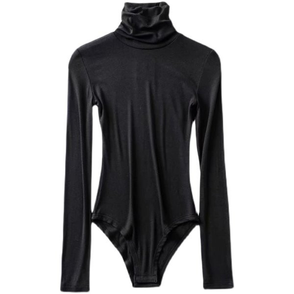 Őszi-téli kordbársony jersey body polo gallérral