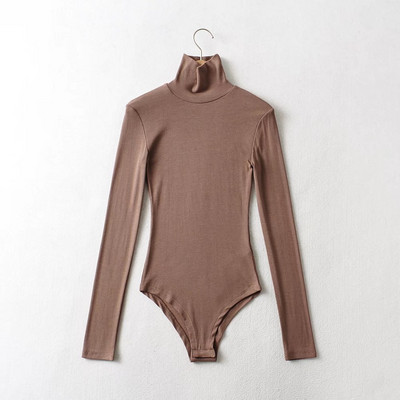 Sügis-talvine body pikkade varrukate ja polo kraega