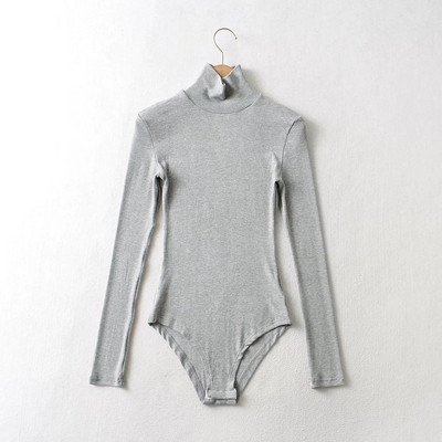 Sügis-talvine body pikkade varrukate ja polo kraega