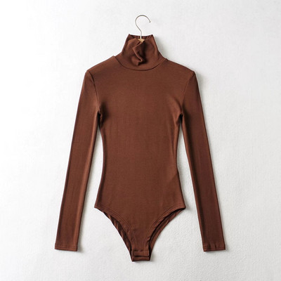 Sügis-talvine body pikkade varrukate ja polo kraega