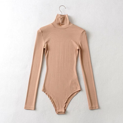 Sügis-talvine body pikkade varrukate ja polo kraega