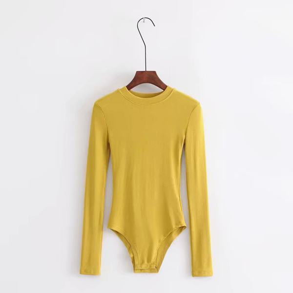 Őszi-téli body hosszú ujjal és ovális nyakkivágással