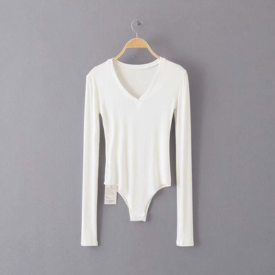 Γυναικείο κορμάκι με καθημερινή λαιμόκοψη  σε τέσσερα χρώματα