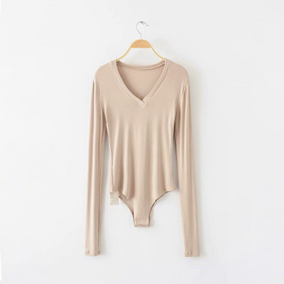 Γυναικείο κορμάκι με καθημερινή λαιμόκοψη  σε τέσσερα χρώματα