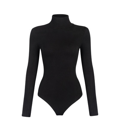 Igapäevane kõrge kraega naiste velvetist body