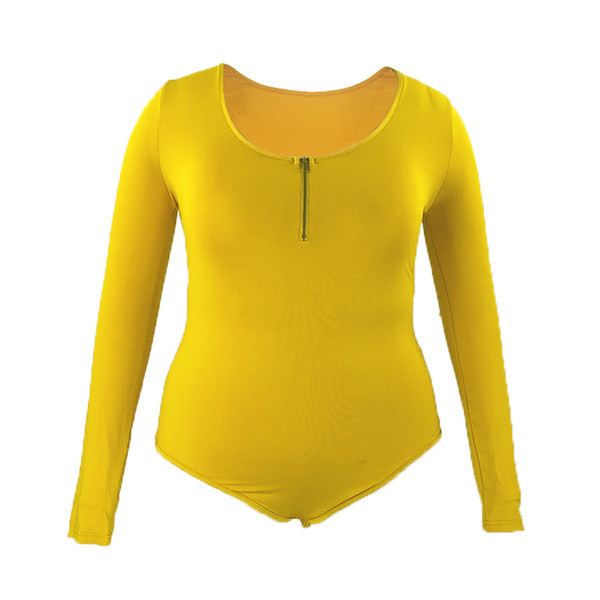 Κομψό κορμάκι με φερμουάρ και κουμπιά για γυναίκες