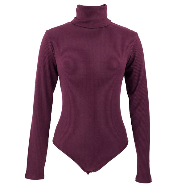 Κομψό μοντέλο γυναικείο κορμάκι με μακριά μανίκια