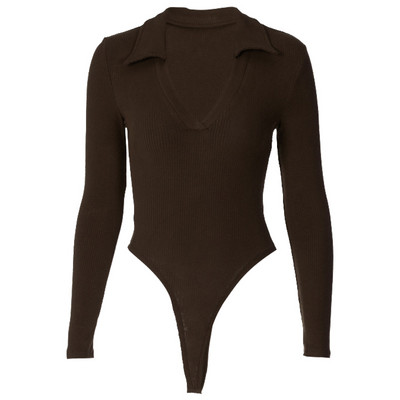 Igapäevane naiste keha spits-kaelusega tavaline mudel