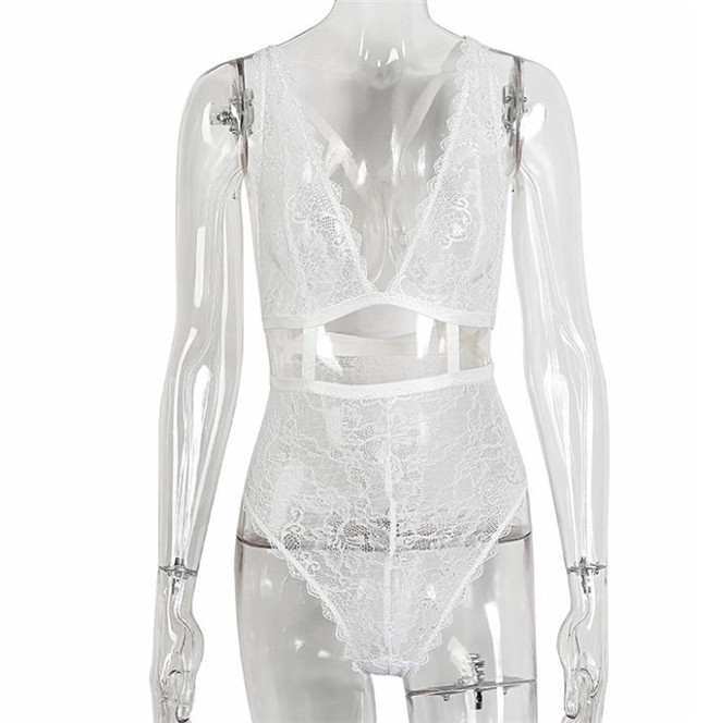 Moodne pitsist bodi spits-kaelusega naistele