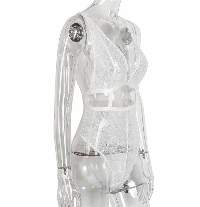 Moodne pitsist bodi spits-kaelusega naistele