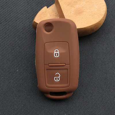 Kahe nupuga silikoonist võtmekohver Volkswagenile