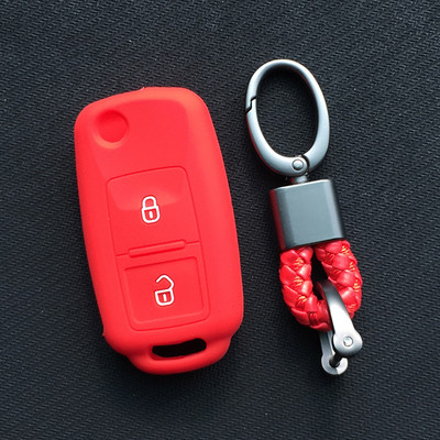 Kahe nupuga silikoonist võtmekohver Volkswagenile