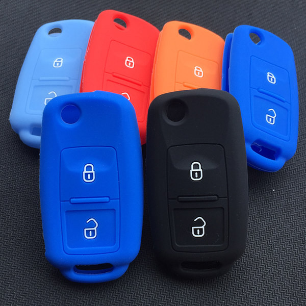 Silikonska maska za ključeve sa dva gumba za Volkswagen