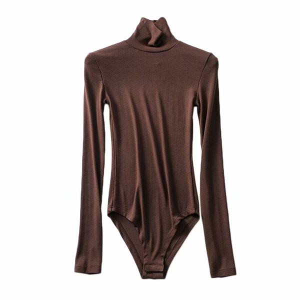 Γυναικείο καθημερινό κορμάκι με ψηλό γιακά