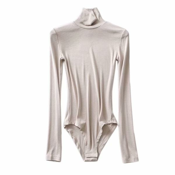 Γυναικείο καθημερινό κορμάκι με ψηλό γιακά