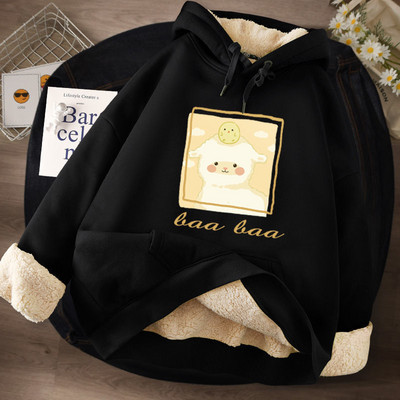 Női pulóver meleg béléssel és kapucnival - többféle modell